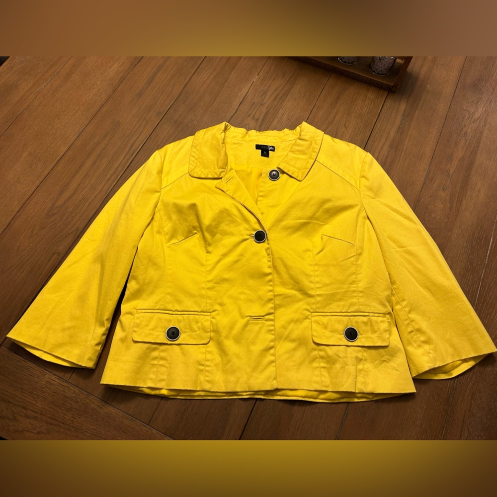East 5th Yellow Blazer